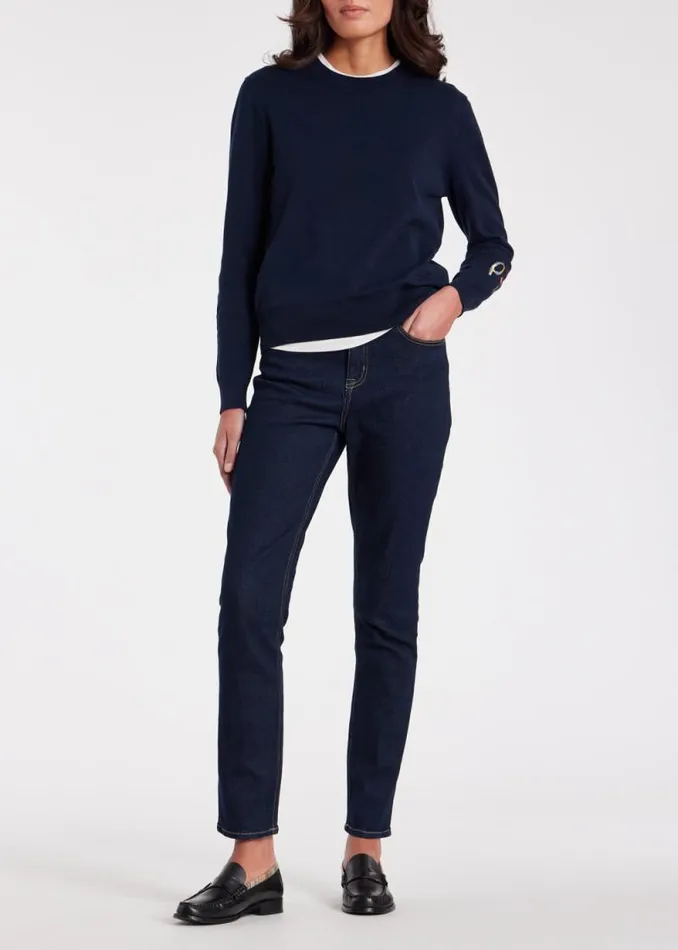 Womens Paul Smith Jeans Indigo Rinse SlimFit 039Happy039 Jeans