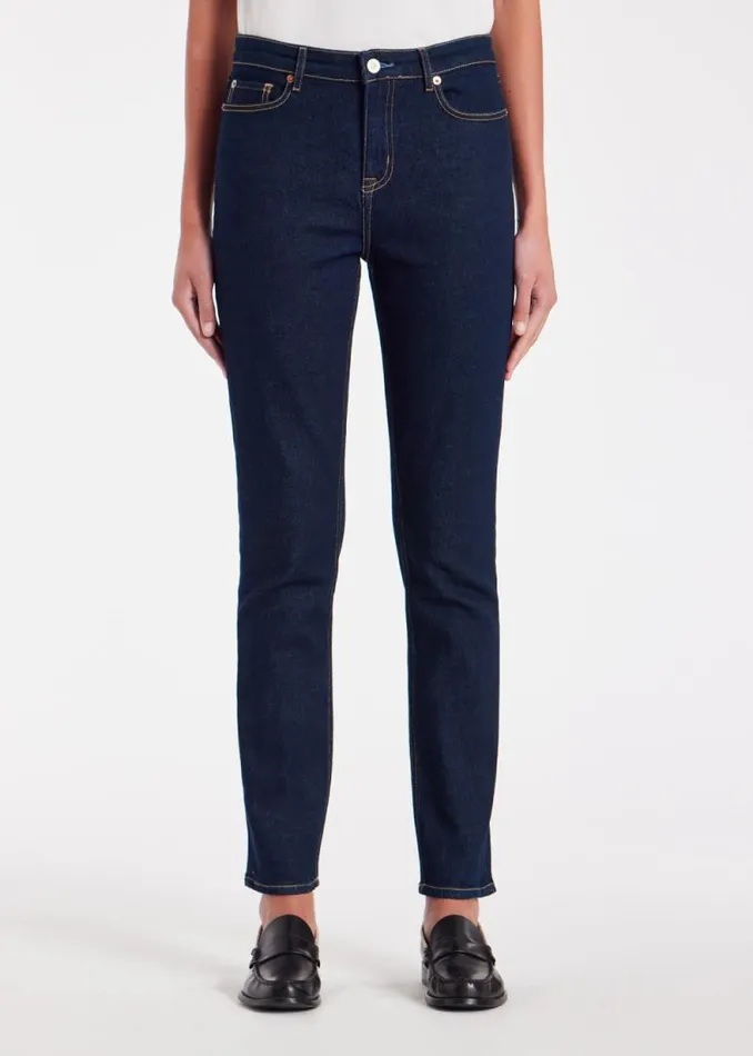 Womens Paul Smith Jeans Indigo Rinse SlimFit 039Happy039 Jeans Womens Paul Smith Jeans Indigo Rinse SlimFit 039Happy039 Jeans