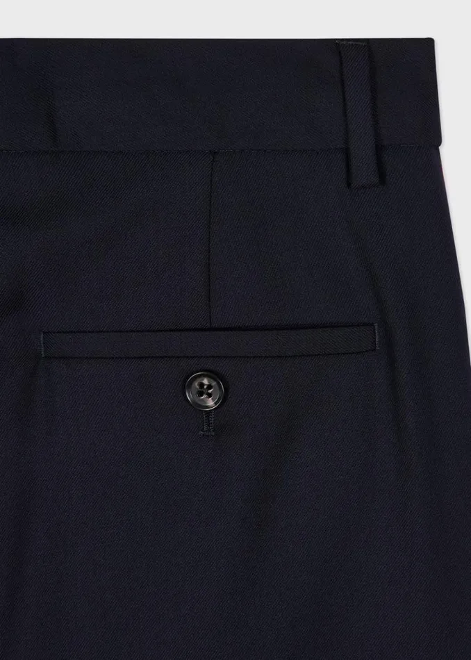 Womens Paul Smith Pants 039A Suit To Travel In039 8211 Navy Wool Bootcut Trousers Womens Paul Smith Pants 039A Suit To Travel In039 8211 Navy Wool Bootcut Trousers