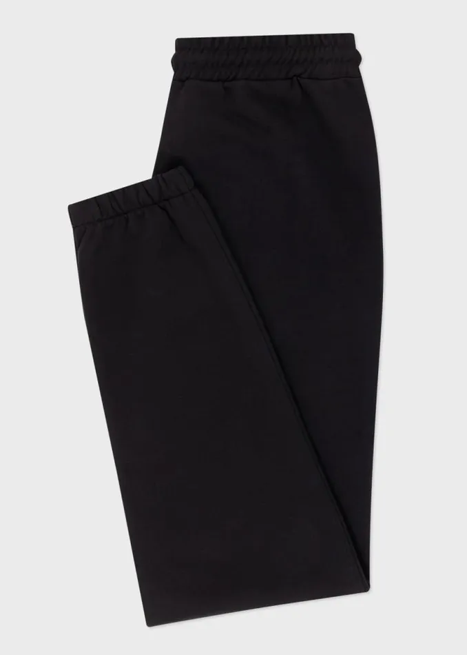 Womens Paul Smith Pants Black Cotton Zebra Sweatpants Womens Paul Smith Pants Black Cotton Zebra Sweatpants