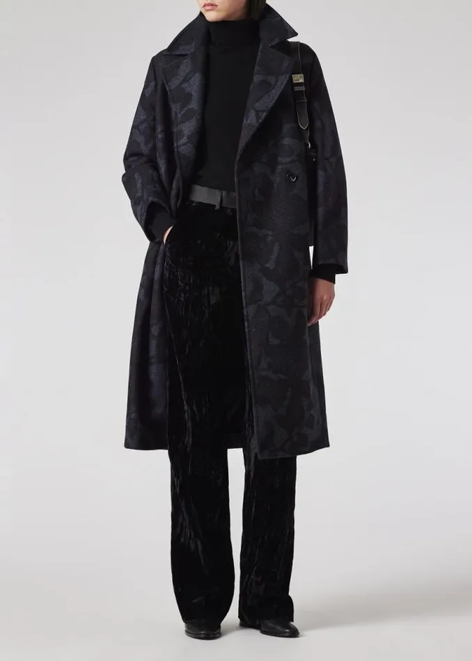 Womens Paul Smith Pants Dark Purple Crushed Velvet Trousers Womens Paul Smith Pants Dark Purple Crushed Velvet Trousers