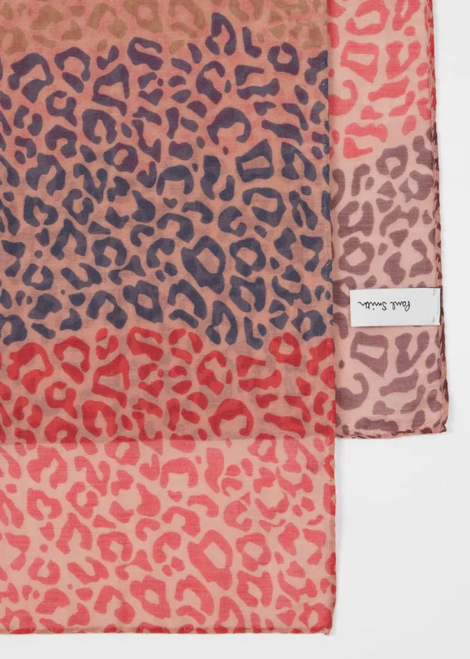 Womens Paul Smith Scarves 039Leopard Swirl039 Scarf