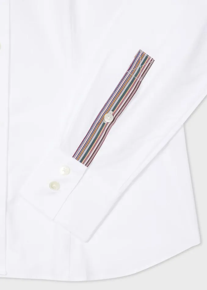 Womens Paul Smith Shirts White Cotton Shirt