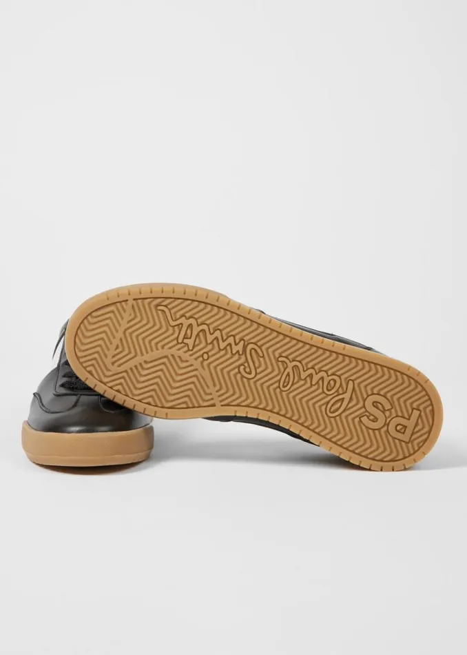 Womens Paul Smith Sneakers Black Leather 039Dover039 Trainers Womens Paul Smith Sneakers Black Leather 039Dover039 Trainers