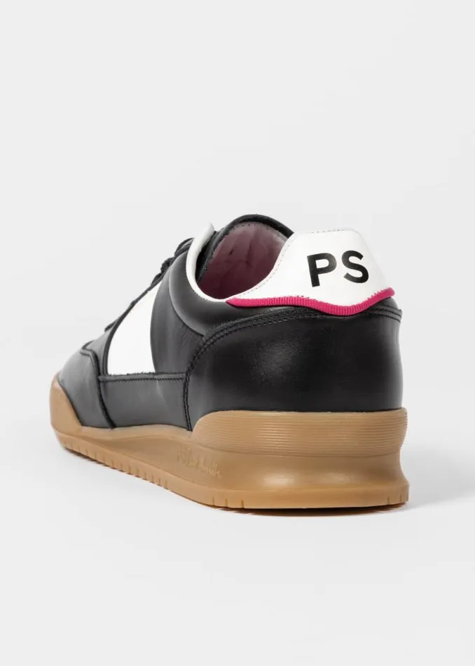 Womens Paul Smith Sneakers Black Leather 039Dover039 Trainers Womens Paul Smith Sneakers Black Leather 039Dover039 Trainers