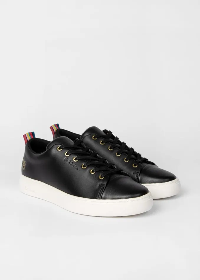 Womens Paul Smith Sneakers Black Leather 039Lee039 Sneakers