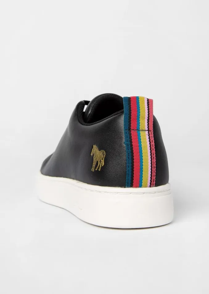 Womens Paul Smith Sneakers Black Leather 039Lee039 Sneakers