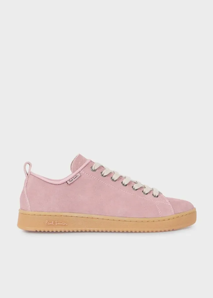 Womens Paul Smith Sneakers Pink Suede 039Miyata039 Sneakers