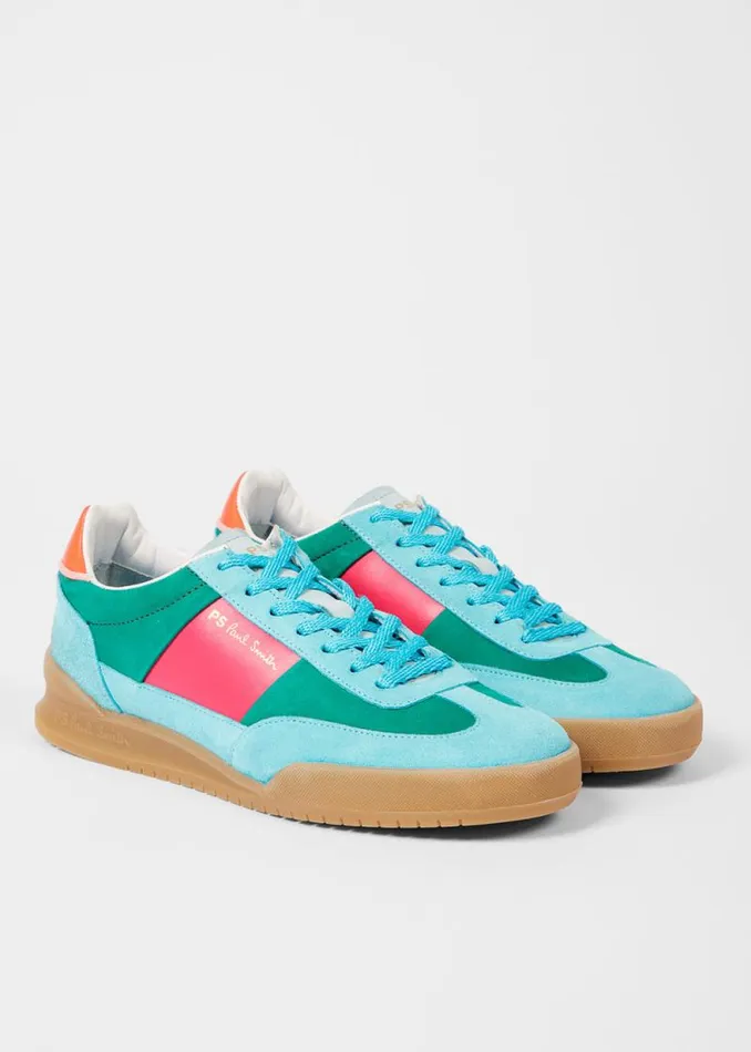 Womens Paul Smith Sneakers Turquoise Blue 039Dover039 Trainers Womens Paul Smith Sneakers Turquoise Blue 039Dover039 Trainers