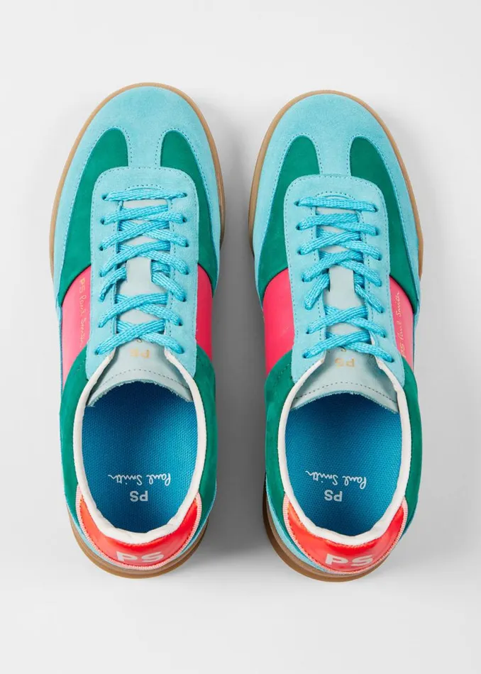Womens Paul Smith Sneakers Turquoise Blue 039Dover039 Trainers Womens Paul Smith Sneakers Turquoise Blue 039Dover039 Trainers