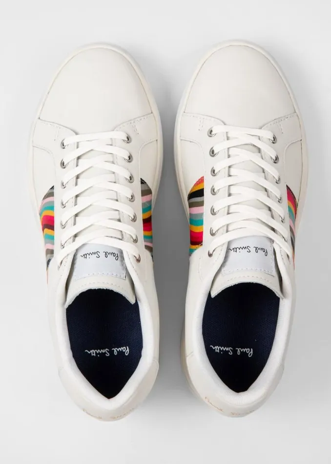 Womens Paul Smith Sneakers White 039Lapin039 Sneakers With 039Swirl039 Womens Paul Smith Sneakers White 039Lapin039 Sneakers With 039Swirl039