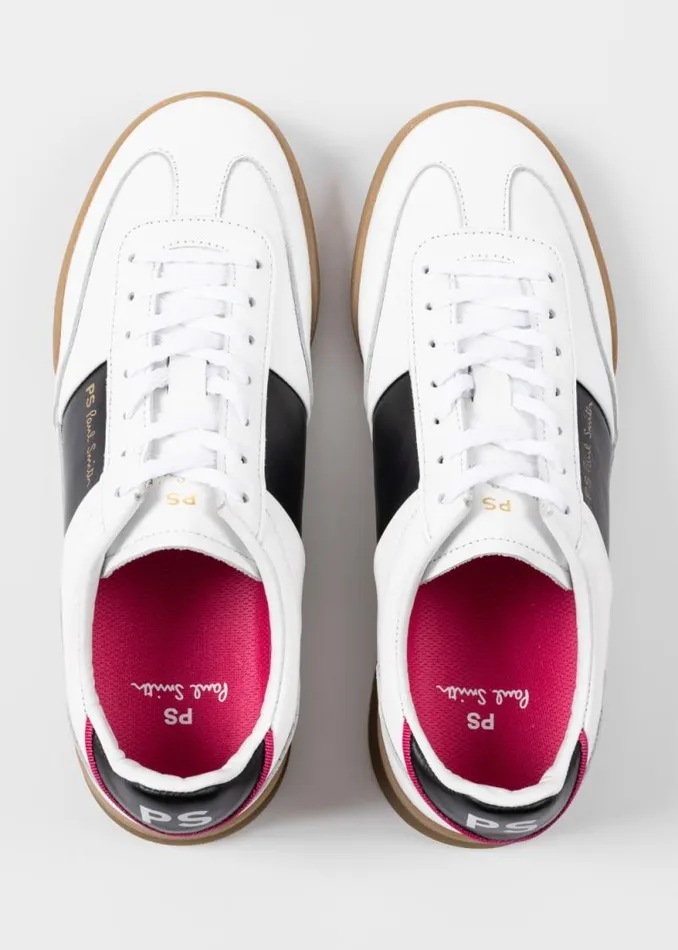 Womens Paul Smith Sneakers White Leather 039Dover039 Trainers Womens Paul Smith Sneakers White Leather 039Dover039 Trainers