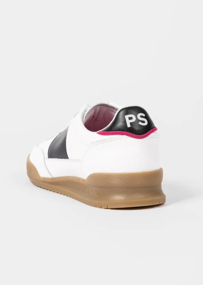 Womens Paul Smith Sneakers White Leather 039Dover039 Trainers Womens Paul Smith Sneakers White Leather 039Dover039 Trainers