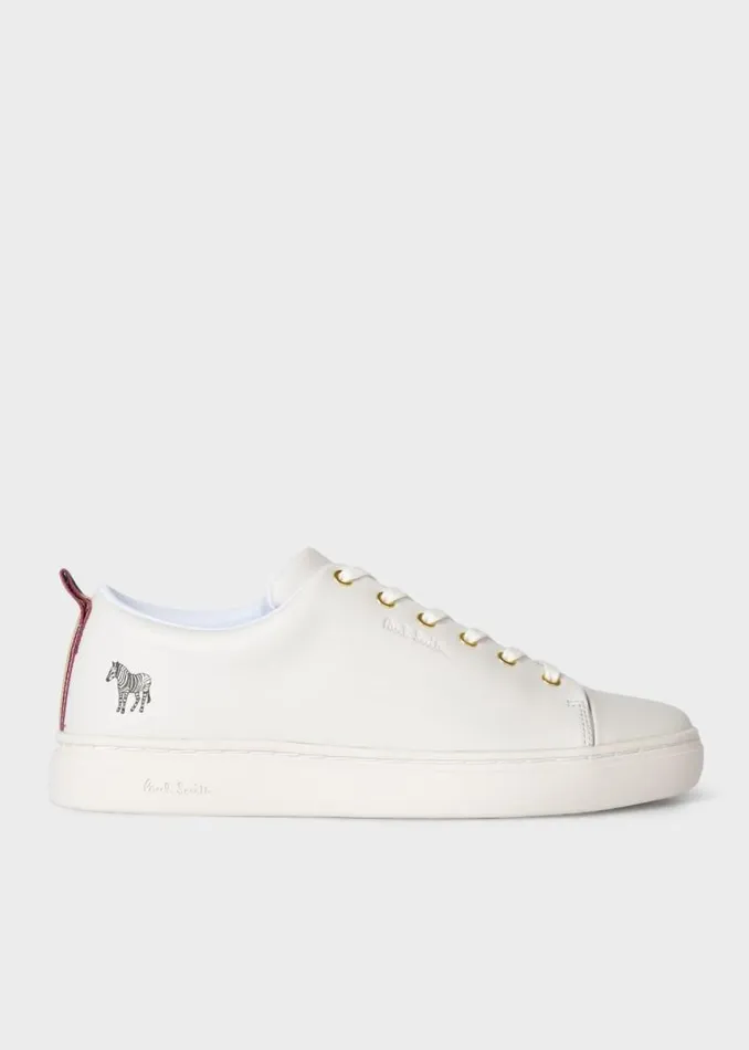 Womens Paul Smith Sneakers White Leather 039Lee039 Sneakers