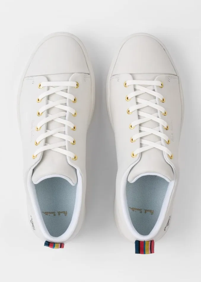 Womens Paul Smith Sneakers White Leather 039Lee039 Sneakers
