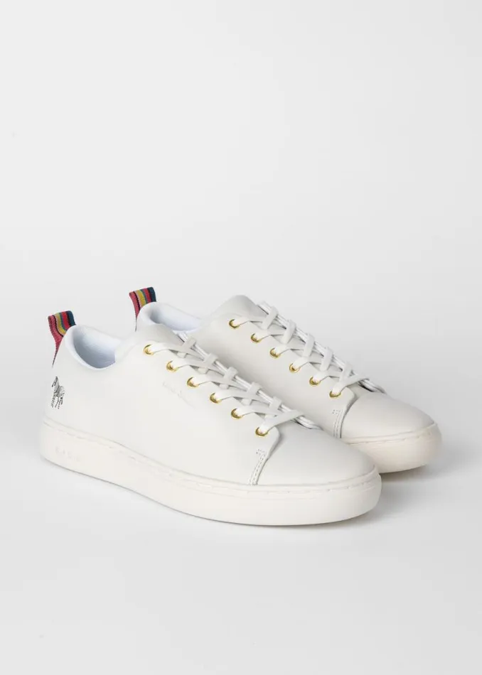 Womens Paul Smith Sneakers White Leather 039Lee039 Sneakers