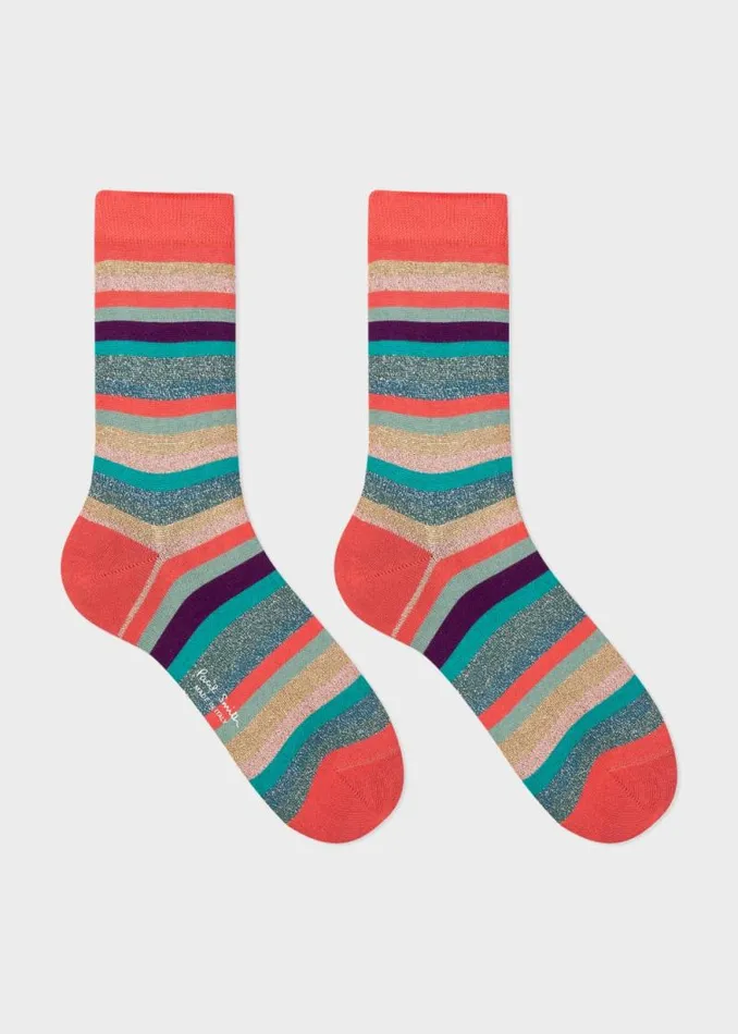 Womens Paul Smith Socks 039Swirl039 Socks Three Pack