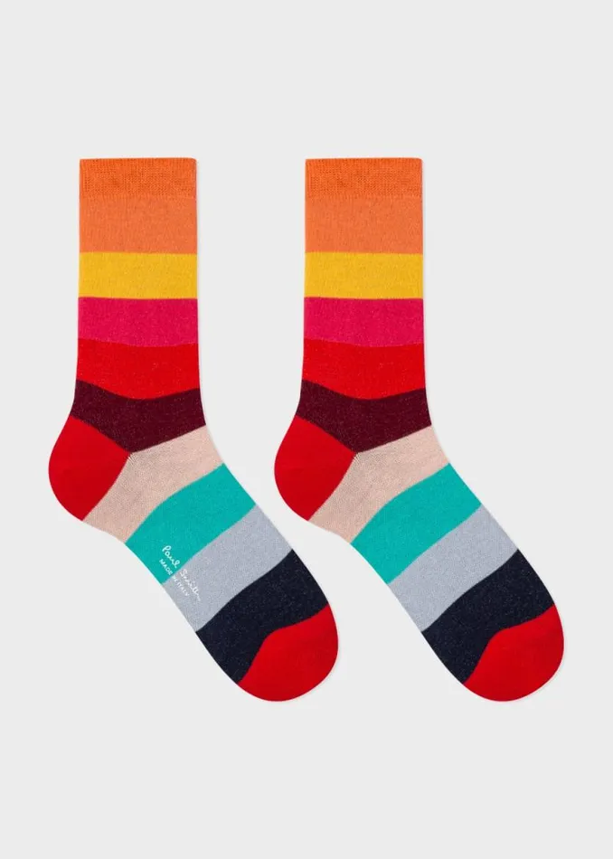 Womens Paul Smith Socks 039Swirl039 Socks Three Pack