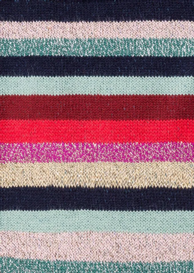 Womens Paul Smith Socks Navy Glitter 039Swirl Stripe039 Socks Womens Paul Smith Socks Navy Glitter 039Swirl Stripe039 Socks