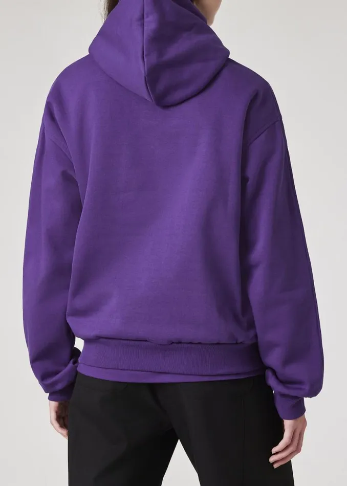 Womens Paul Smith Sweatshirts and Hoodies Purple Zebra Logo Hoodie Womens Paul Smith Sweatshirts and Hoodies Purple Zebra Logo Hoodie
