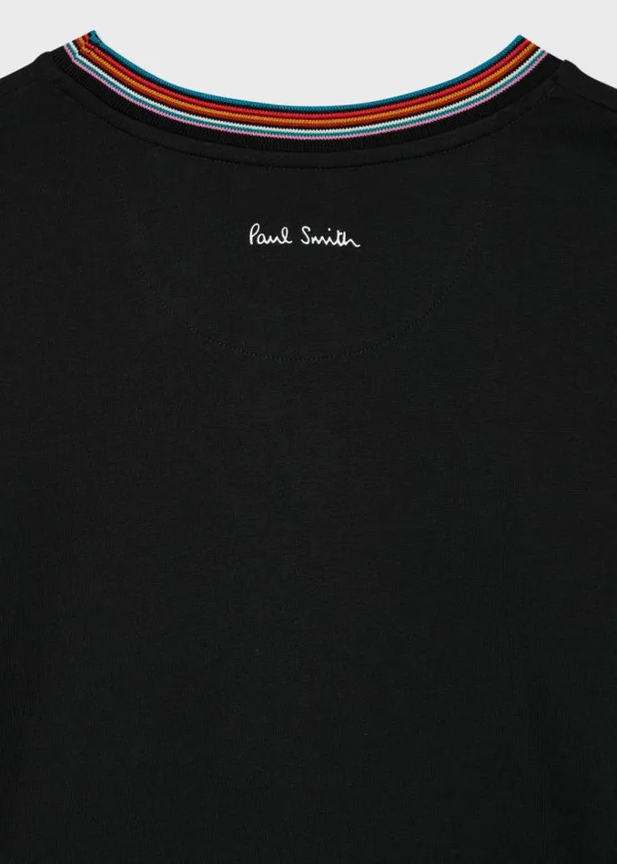 Womens Paul Smith TShirts Black 039Signature Stripe039 Crew Neck TShirt Womens Paul Smith TShirts Black 039Signature Stripe039 Crew Neck TShirt