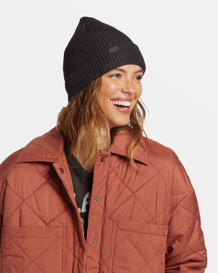 Womens Roamer Beanie Black Sands Billabong Hats and Beanies