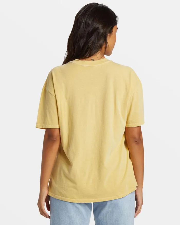 Womens Season Of The Sol TShirt Mellow Daze Billabong Tops Womens Season Of The Sol TShirt Mellow Daze Billabong Tops