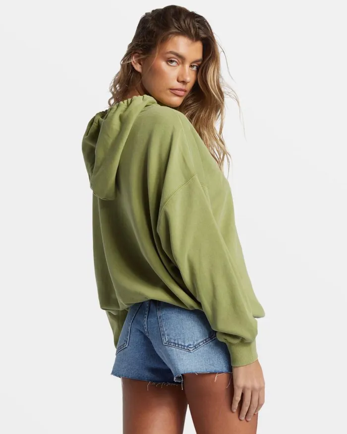 Womens So Classic Hoodie Avocado Billabong Sweatshirts and Fleece