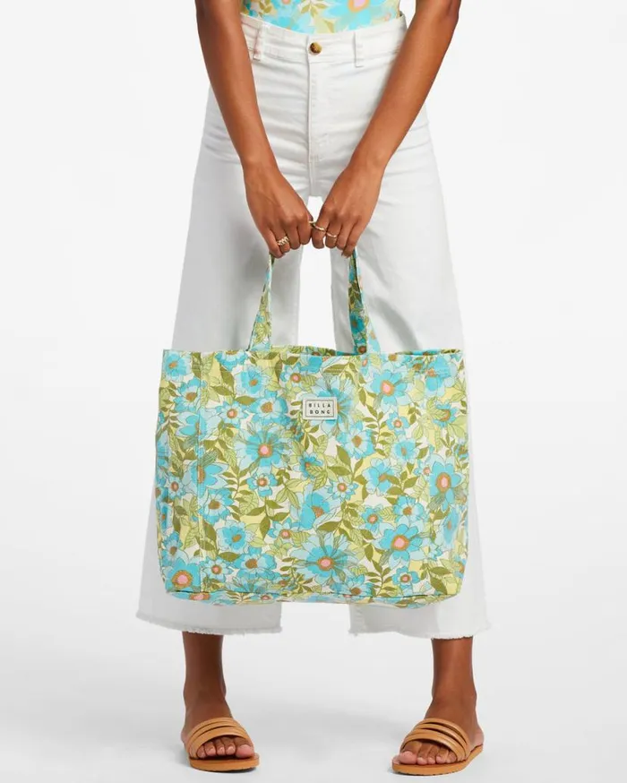 Womens So Essential Tote Bag Ocean Eyes Billabong Beach Accessories