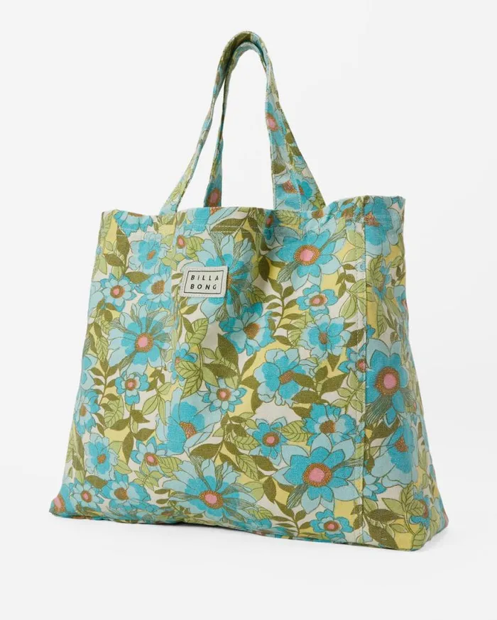 Womens So Essential Tote Bag Ocean Eyes Billabong Beach Accessories Womens So Essential Tote Bag Ocean Eyes Billabong Beach Accessories