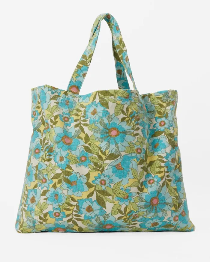 Womens So Essential Tote Bag Ocean Eyes Billabong Beach Accessories Womens So Essential Tote Bag Ocean Eyes Billabong Beach Accessories