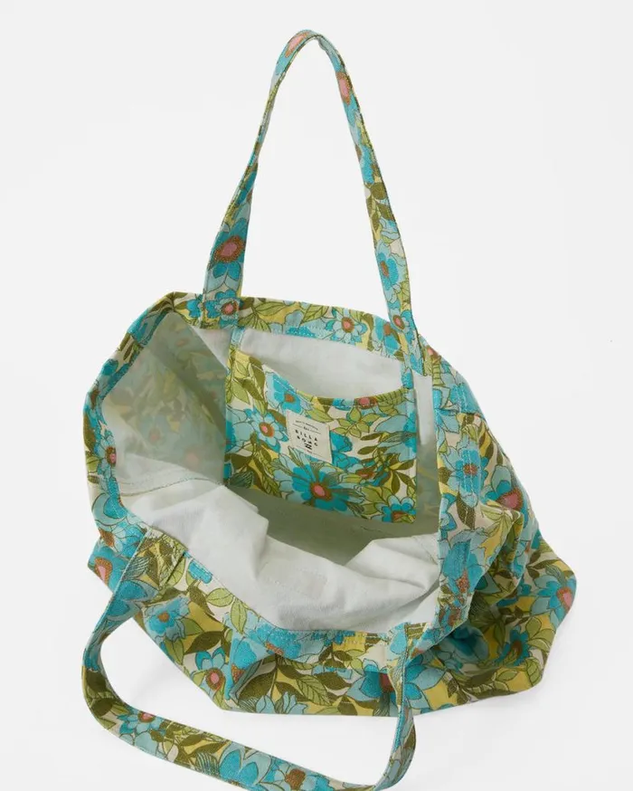 Womens So Essential Tote Bag Ocean Eyes Billabong Beach Accessories Womens So Essential Tote Bag Ocean Eyes Billabong Beach Accessories