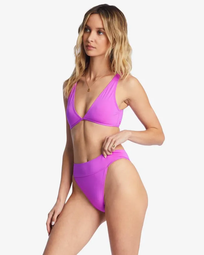 Womens Sol Searcher Aruba Bikini Bottoms Bright Orchid Billabong Bikini Bottoms