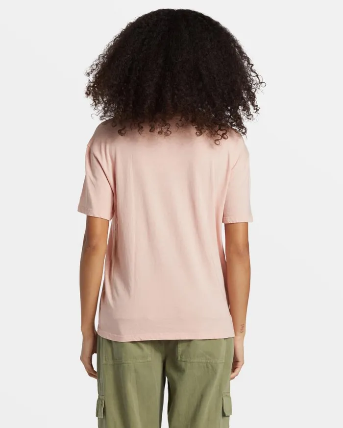 Womens Someday Dreams TShirt Dusty Peach Billabong Tops Womens Someday Dreams TShirt Dusty Peach Billabong Tops