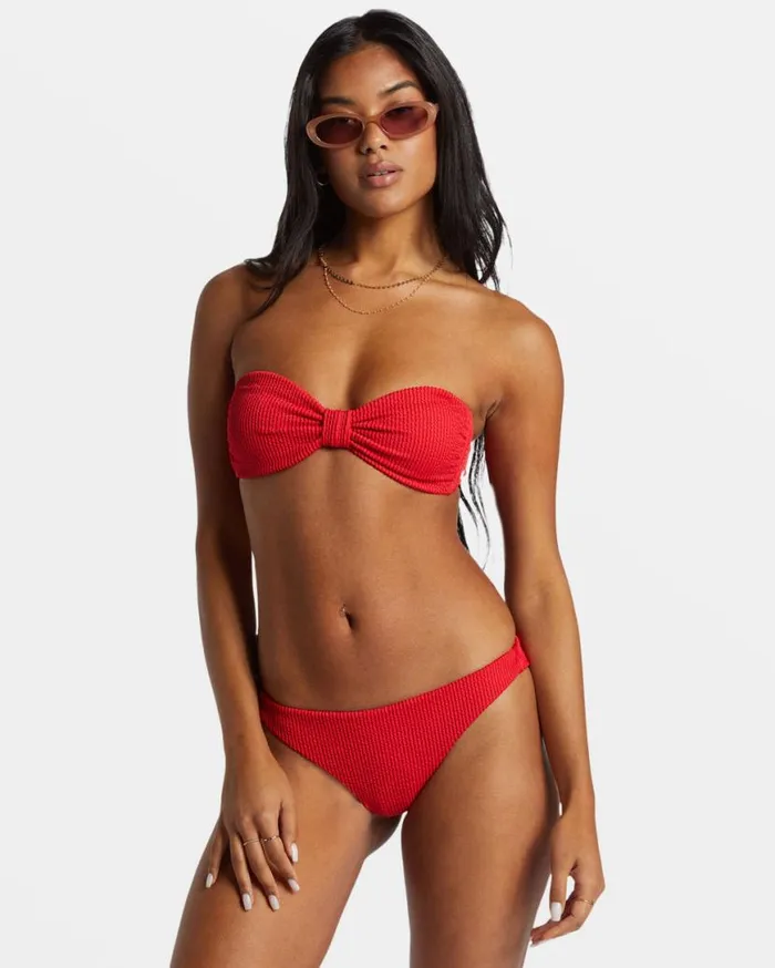 Womens Summer High Tanga Bikini Bottoms Fiesta Red Billabong Bikini Bottoms Womens Summer High Tanga Bikini Bottoms Fiesta Red Billabong Bikini Bottoms