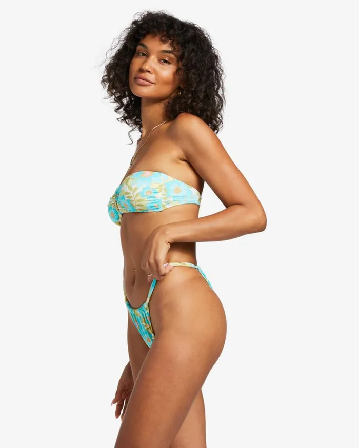 Womens Summer Sky Ruched Hike Skimpy Bikini Bottoms Multi Billabong Bikini Bottoms Womens Summer Sky Ruched Hike Skimpy Bikini Bottoms Multi Billabong Bikini Bottoms
