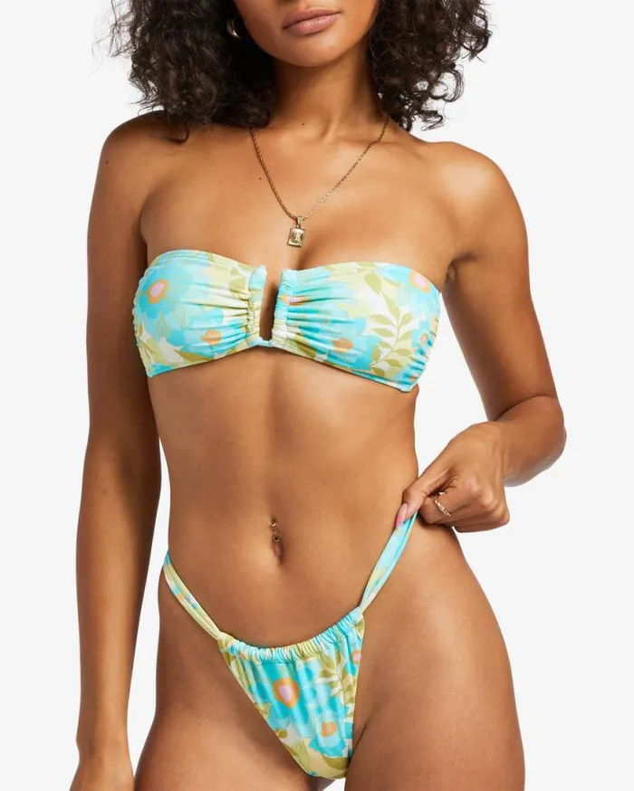 Womens Summer Sky Ruched Hike Skimpy Bikini Bottoms Multi Billabong Bikini Bottoms Womens Summer Sky Ruched Hike Skimpy Bikini Bottoms Multi Billabong Bikini Bottoms