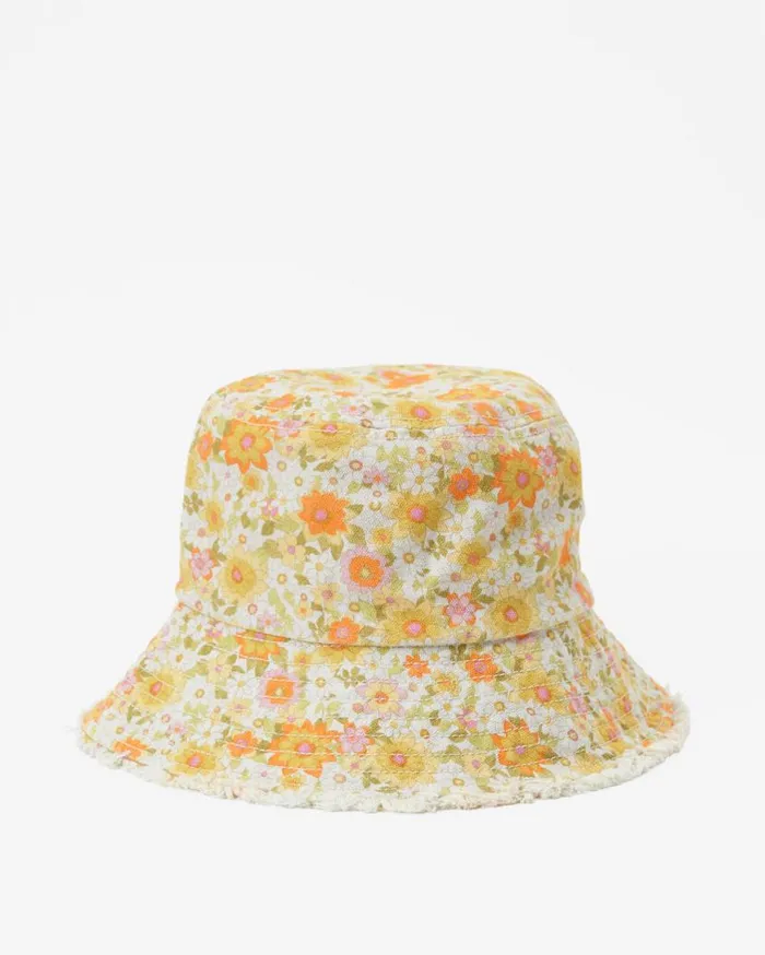 Womens Suns Out Bucket Hat Honeybee Billabong Hats and Beanies Womens Suns Out Bucket Hat Honeybee Billabong Hats and Beanies