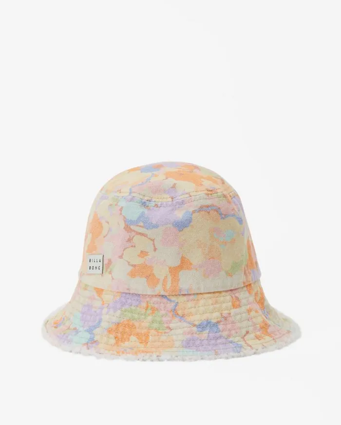 Womens Suns Out Bucket Hat Lilac Breeze Billabong Hats and Beanies Womens Suns Out Bucket Hat Lilac Breeze Billabong Hats and Beanies