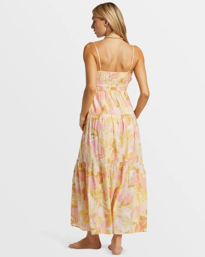 Womens Sunset Dream Maxi Dress Multi Billabong Dresses Womens Sunset Dream Maxi Dress Multi Billabong Dresses
