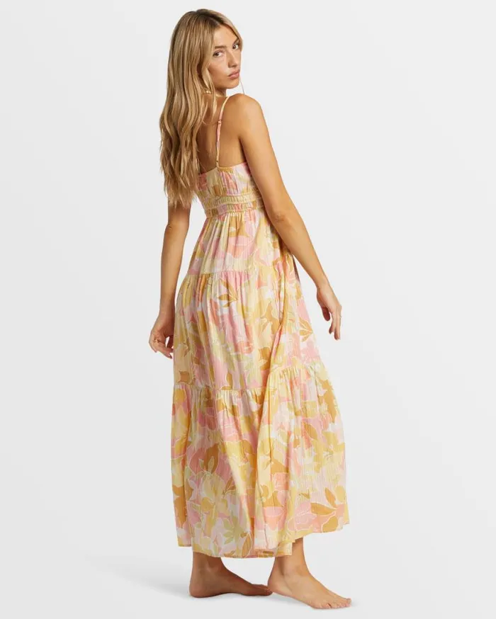Womens Sunset Dream Maxi Dress Multi Billabong Dresses Womens Sunset Dream Maxi Dress Multi Billabong Dresses