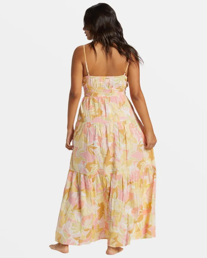 Womens Sunset Dream Maxi Dress Multi Billabong Dresses Womens Sunset Dream Maxi Dress Multi Billabong Dresses