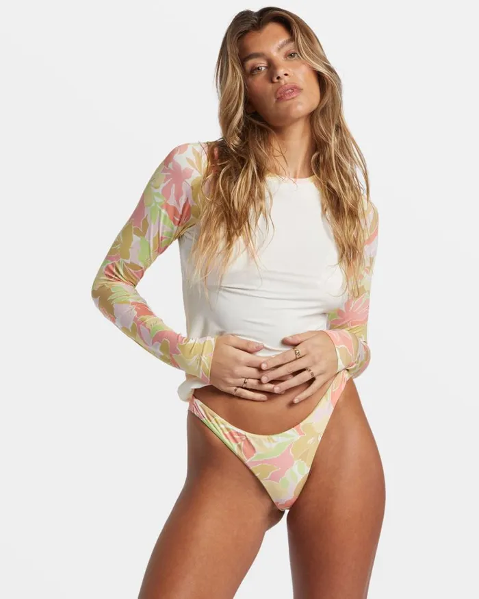 Womens Sunshine Diaries Long Sleeve UPF 50 Surf Tshirt Salt Crystal Billabong Rashguards and Bodysuits Womens Sunshine Diaries Long Sleeve UPF 50 Surf Tshirt Salt Crystal Billabong Rashguards and Bodysuits