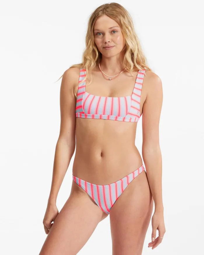 Womens Surf Stripe Tropic LowRise Bikini Bottoms Morning Sky Billabong Bikini Bottoms Womens Surf Stripe Tropic LowRise Bikini Bottoms Morning Sky Billabong Bikini Bottoms