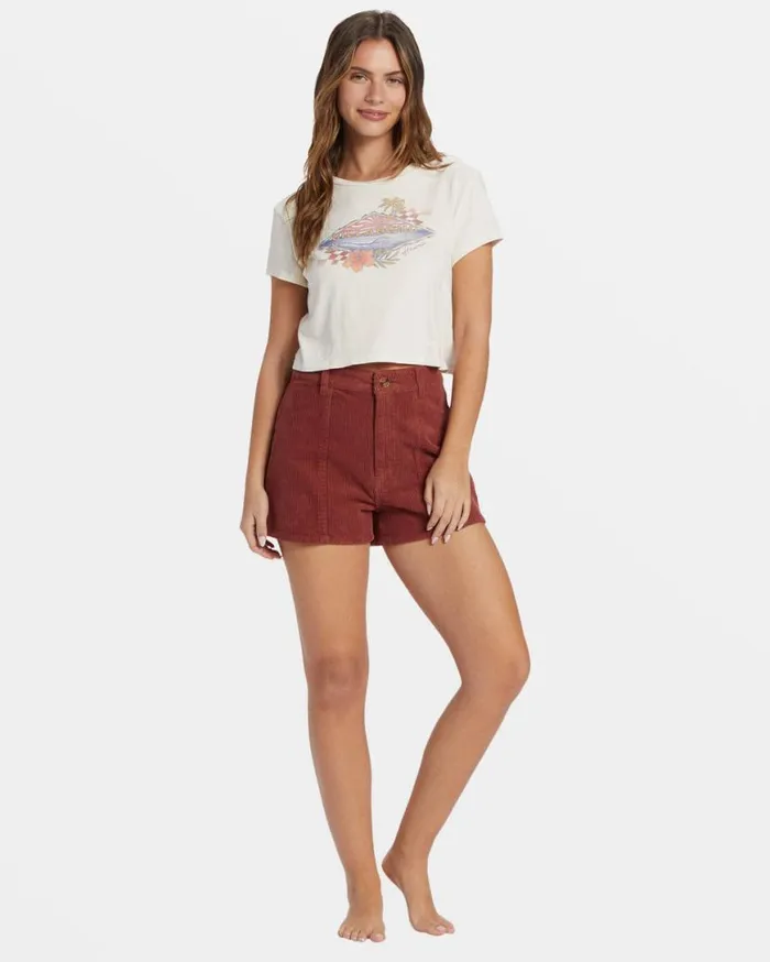 Womens Surfing Solo TShirt White Cap Billabong Graphic Tees and Tanks Womens Surfing Solo TShirt White Cap Billabong Graphic Tees and Tanks