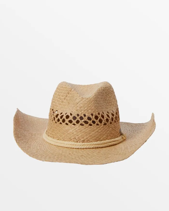 Womens Surfs Up Cowboy Hat Natural Billabong Hats and Beanies Womens Surfs Up Cowboy Hat Natural Billabong Hats and Beanies