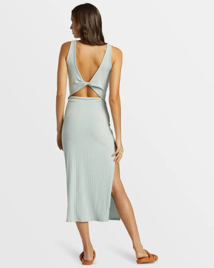 Womens Take A Look Rib Knit Dress Dusk Blue Billabong Dresses Womens Take A Look Rib Knit Dress Dusk Blue Billabong Dresses