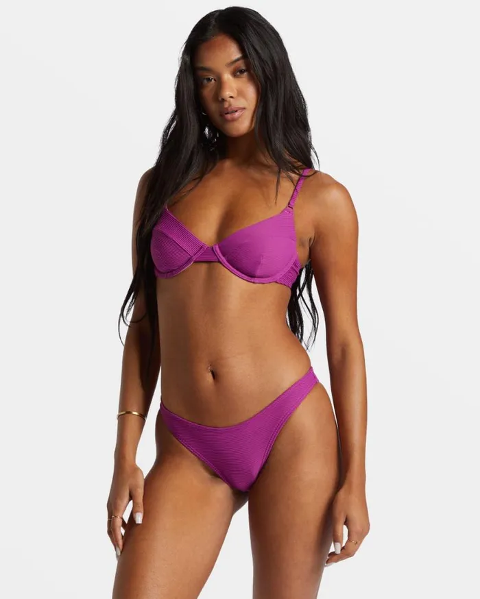 Womens Tanlines Hike Bikini Bottoms Berry Bliss Billabong Bikini Bottoms