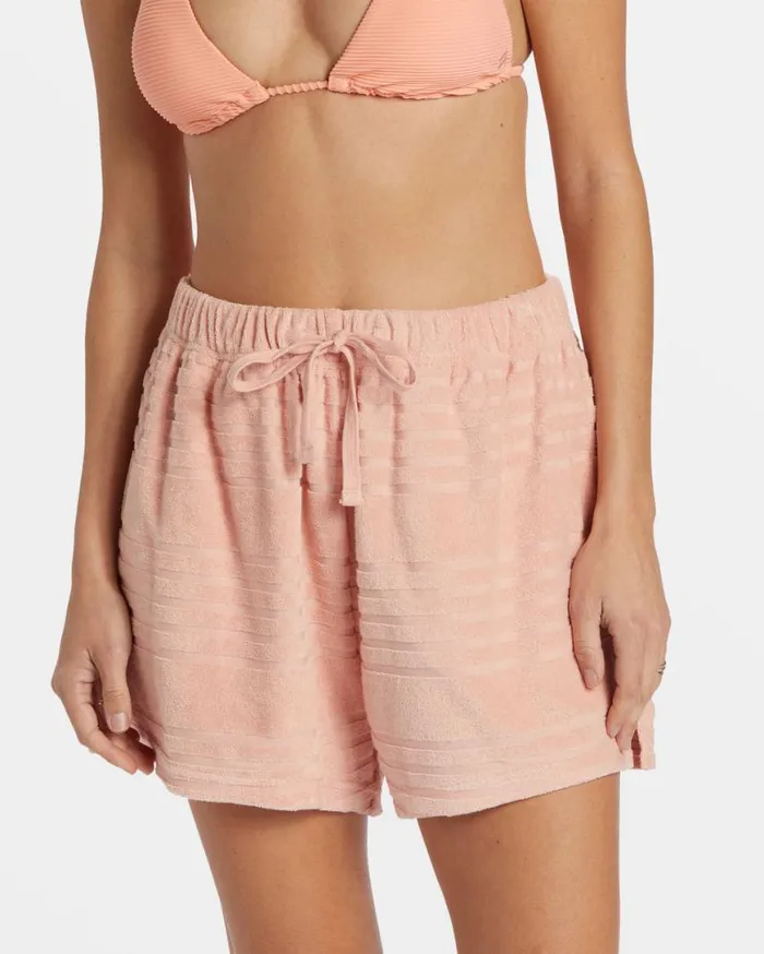 Womens Tempo Short Dusty Peach Billabong Shorts Womens Tempo Short Dusty Peach Billabong Shorts