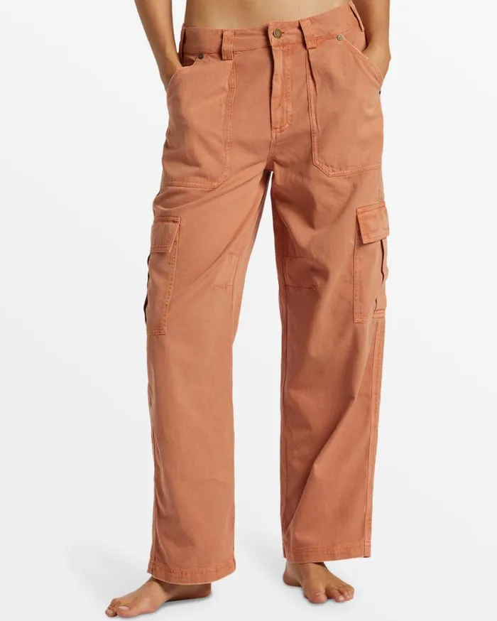 Womens Walk Along Pants Sunburnt Billabong Jeans and Pants Womens Walk Along Pants Sunburnt Billabong Jeans and Pants